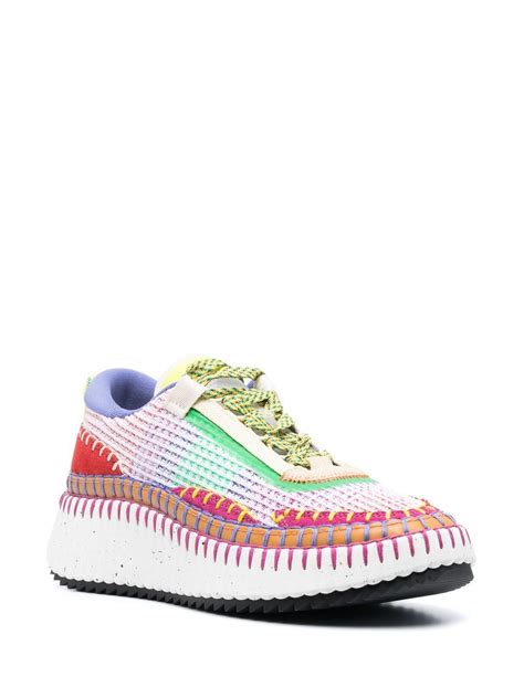 farfetch chloe sneakers